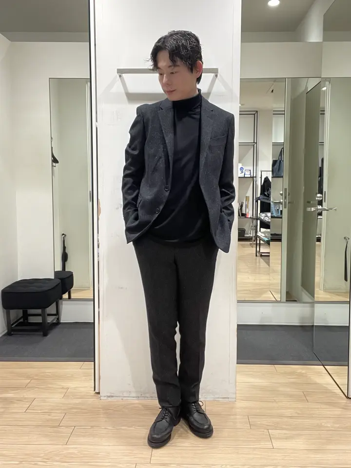 JOSEPH HOMME 佐藤健人 コーディネート画像