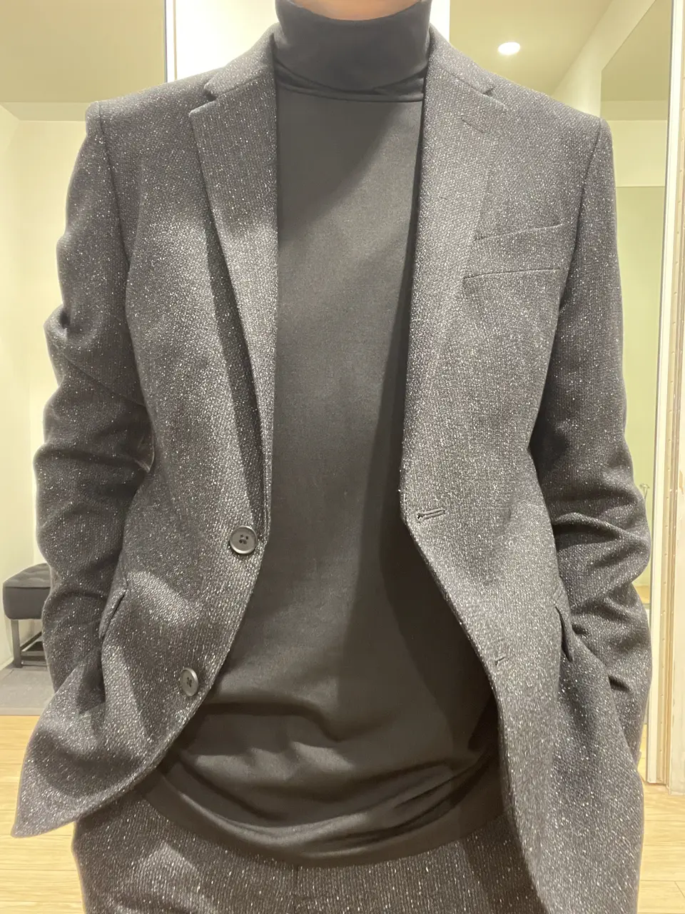 JOSEPH HOMME 佐藤健人 コーディネート画像