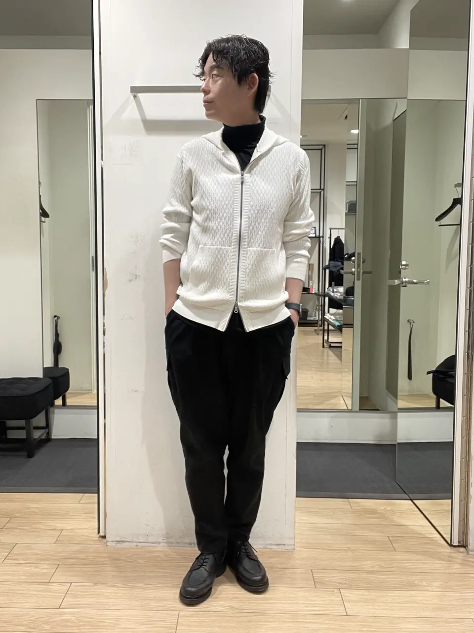 JOSEPH HOMME 佐藤健人 コーディネート画像