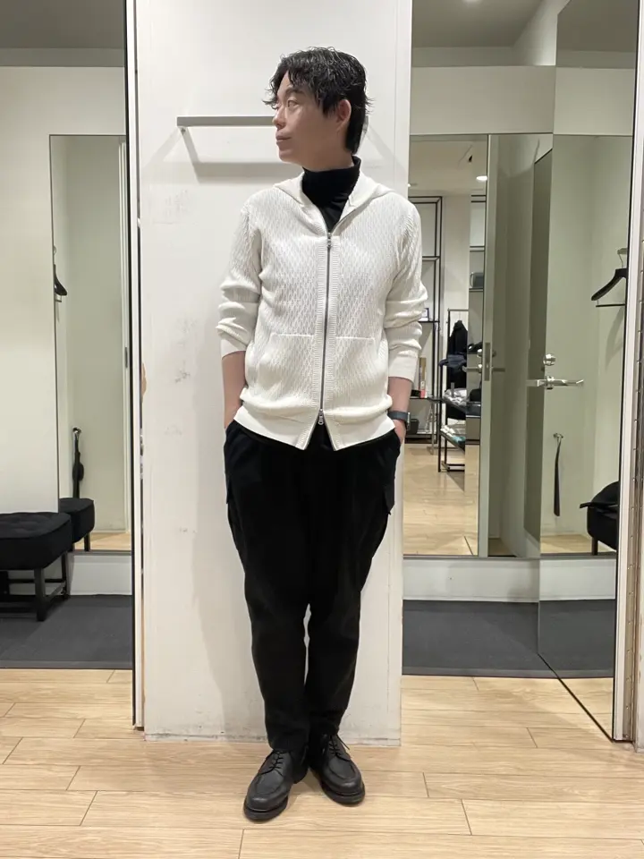 JOSEPH HOMME 佐藤健人 コーディネート画像