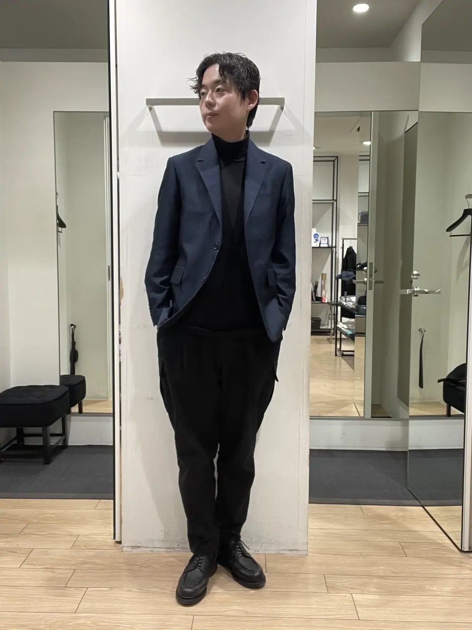 JOSEPH HOMME 佐藤健人 コーディネート画像