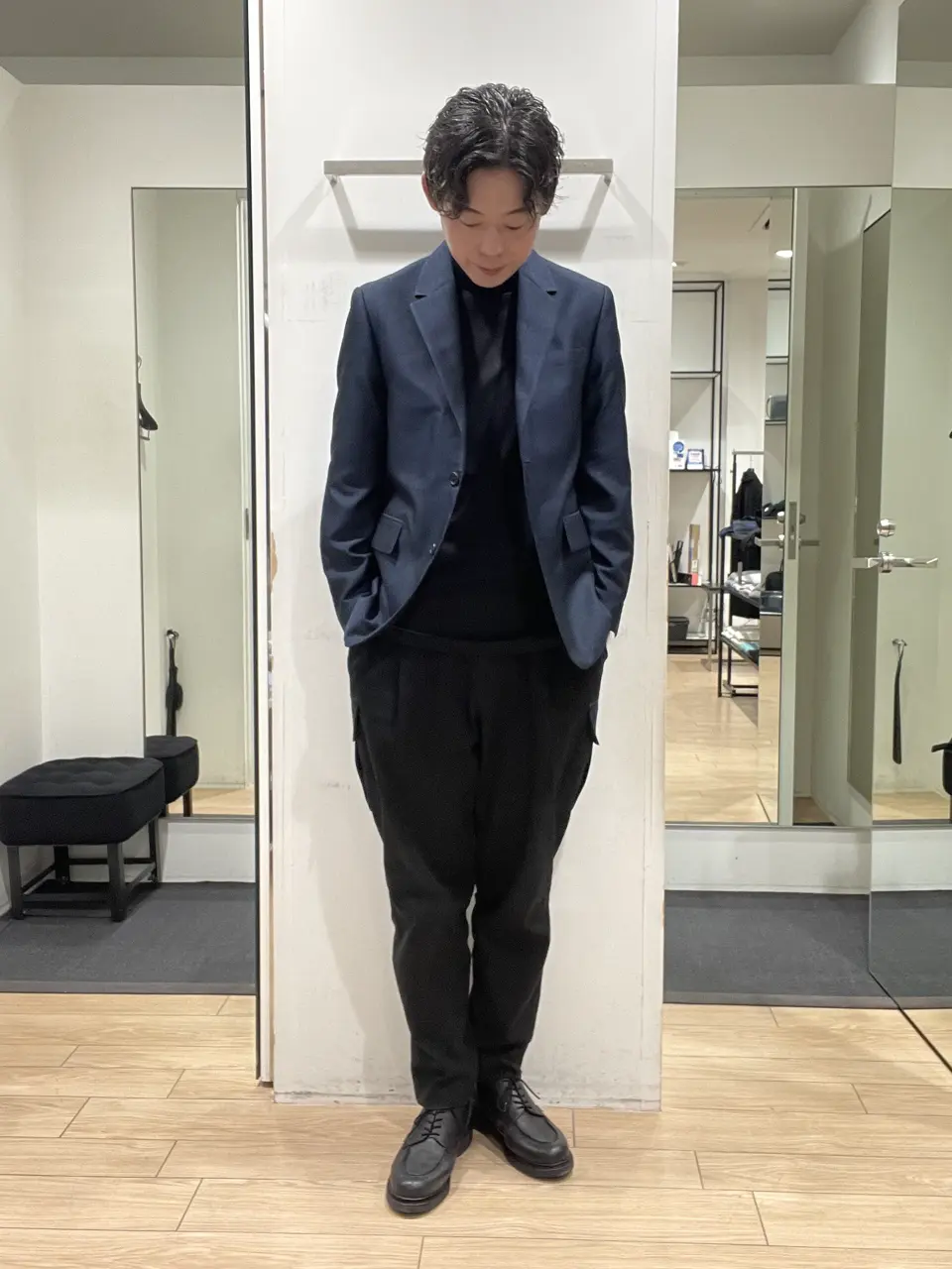 JOSEPH HOMME 佐藤健人 コーディネート画像