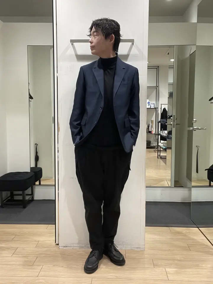 JOSEPH HOMME 佐藤健人 コーディネート画像