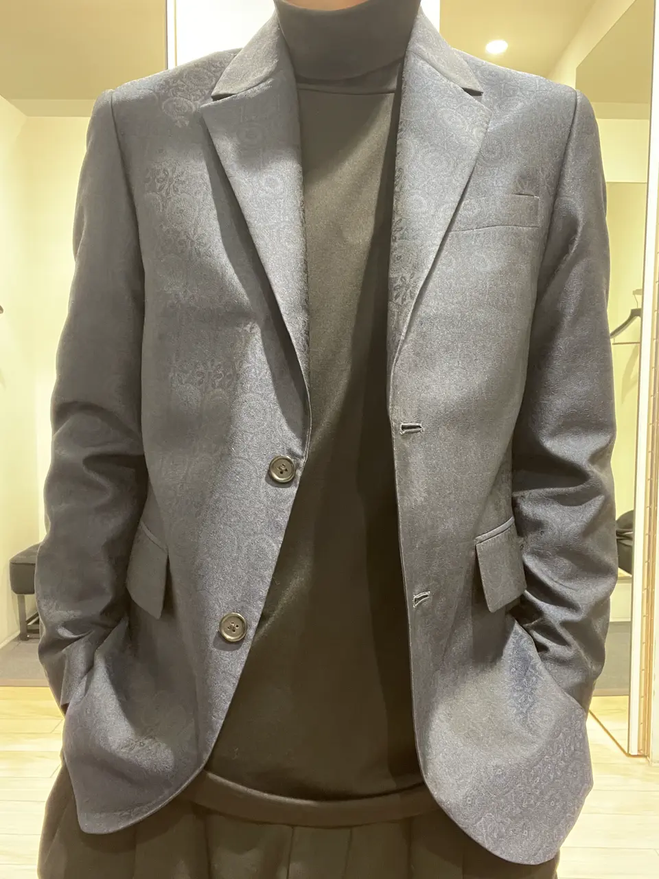 JOSEPH HOMME 佐藤健人 コーディネート画像