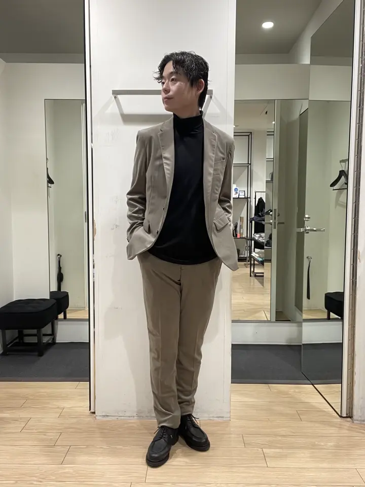 JOSEPH HOMME 佐藤健人 コーディネート画像