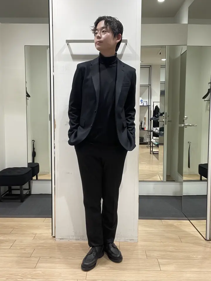 JOSEPH HOMME 佐藤健人 コーディネート画像