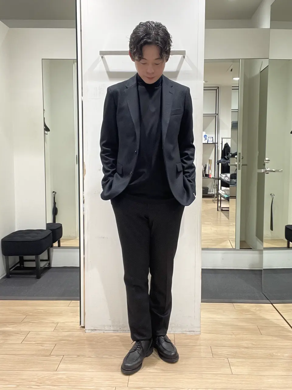 JOSEPH HOMME 佐藤健人 コーディネート画像