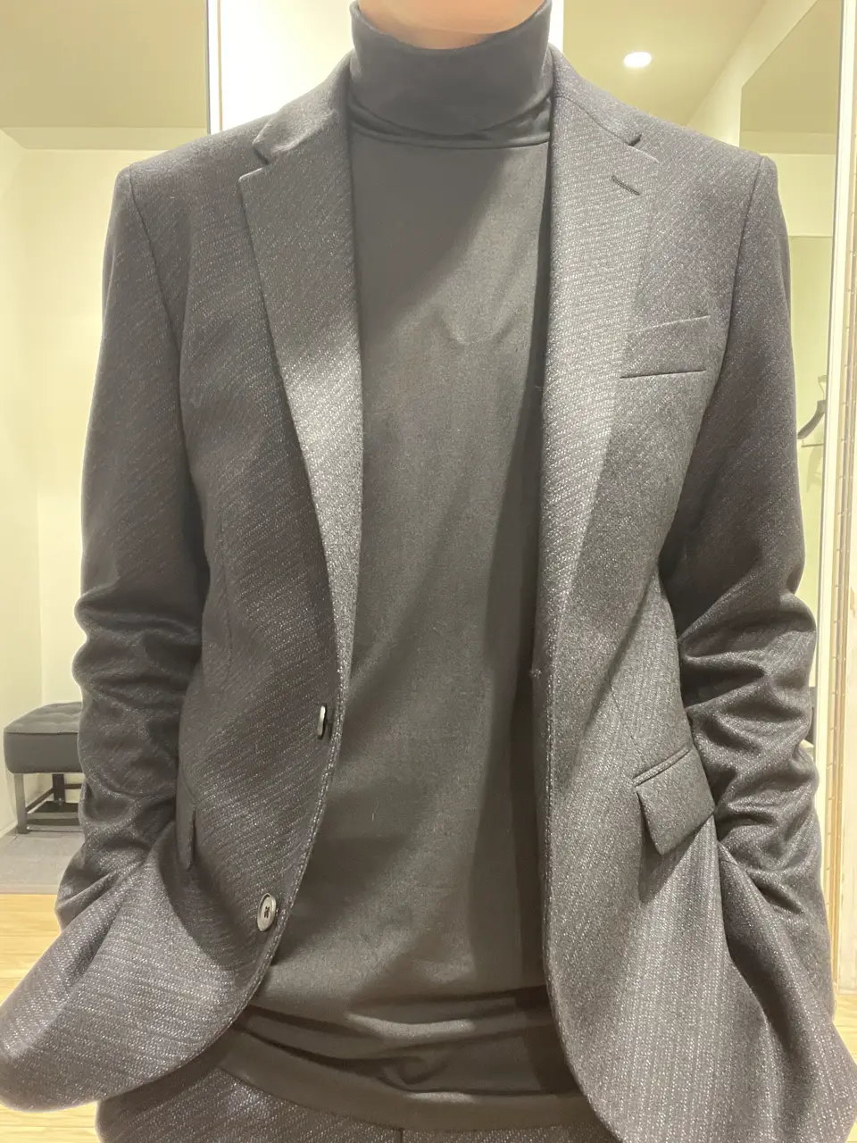 JOSEPH HOMME 佐藤健人 コーディネート画像