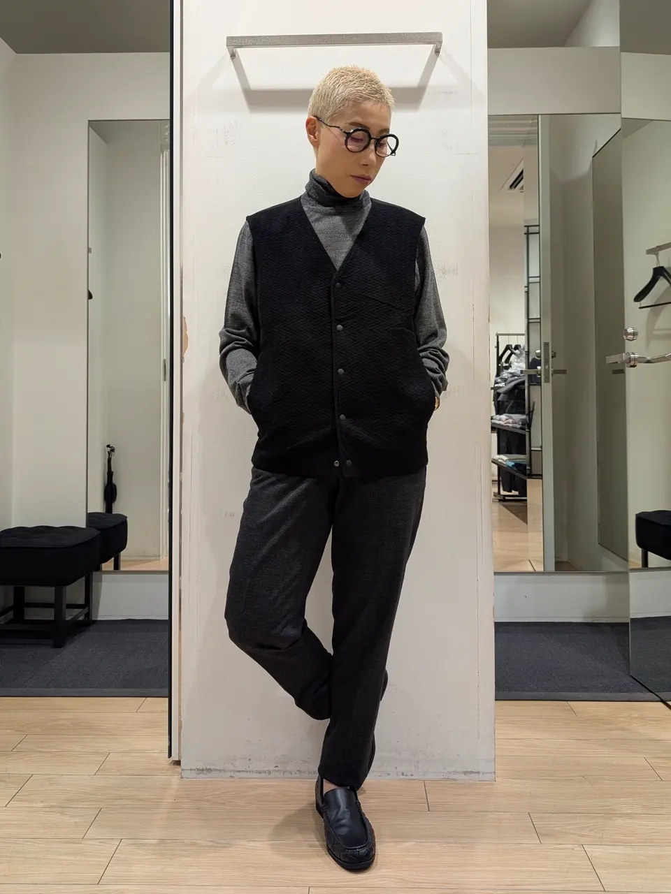 JOSEPH HOMME 橋本 コーディネート画像