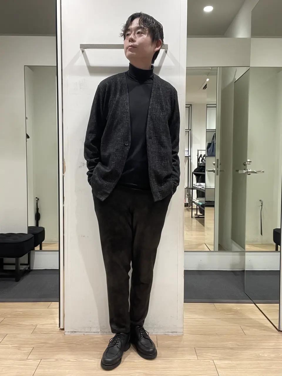 JOSEPH HOMME 佐藤健人 コーディネート画像