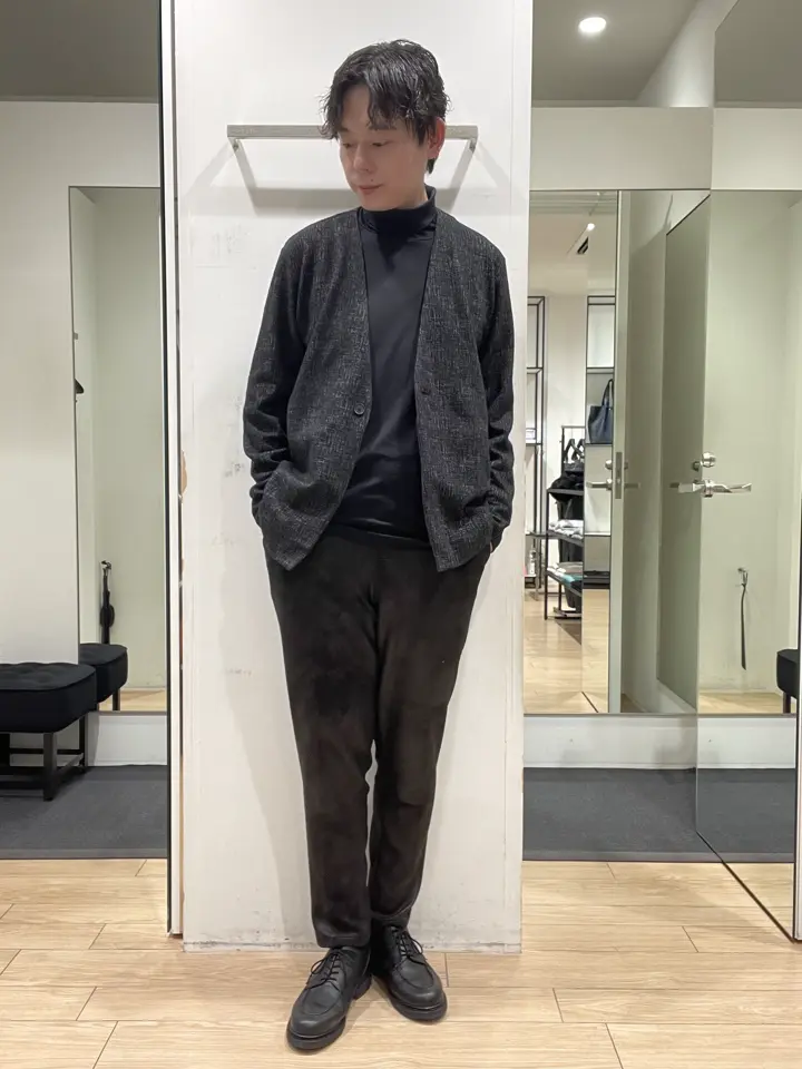 JOSEPH HOMME 佐藤健人 コーディネート画像