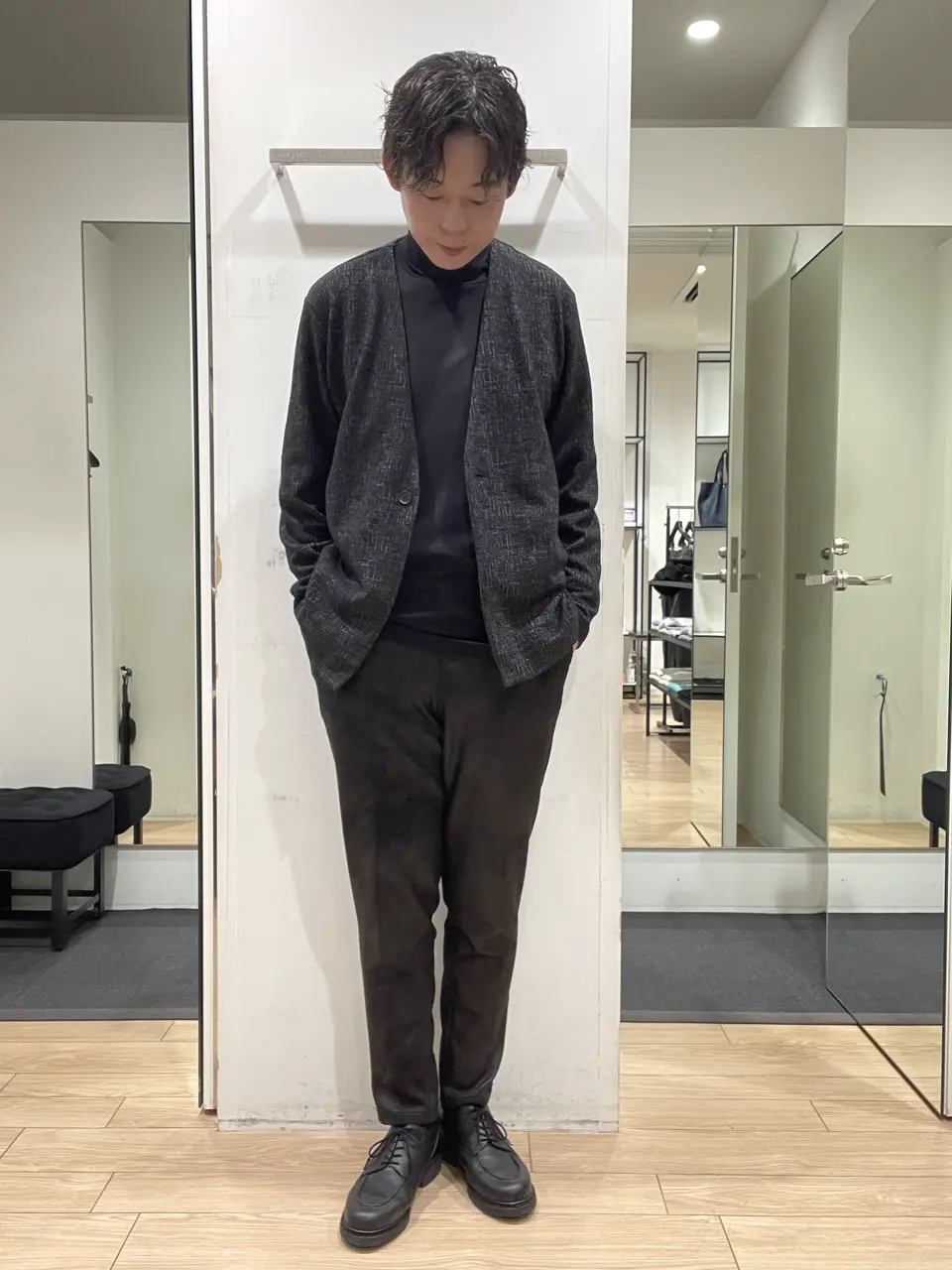 JOSEPH HOMME 佐藤健人 コーディネート画像