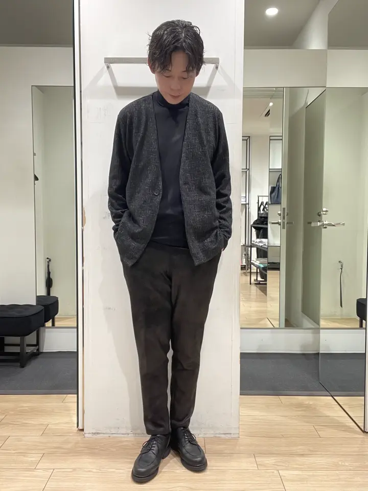 JOSEPH HOMME 佐藤健人 コーディネート画像