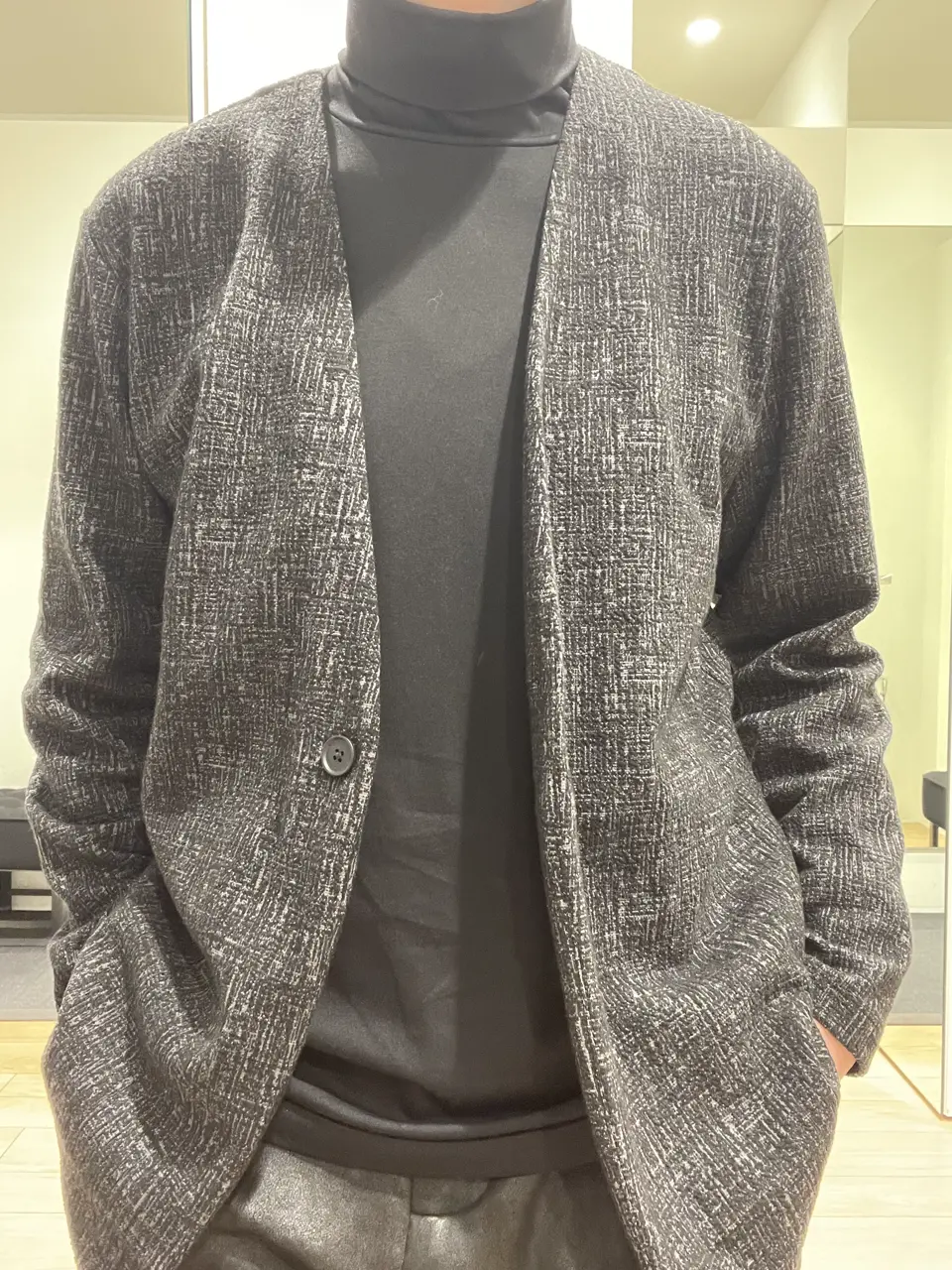 JOSEPH HOMME 佐藤健人 コーディネート画像