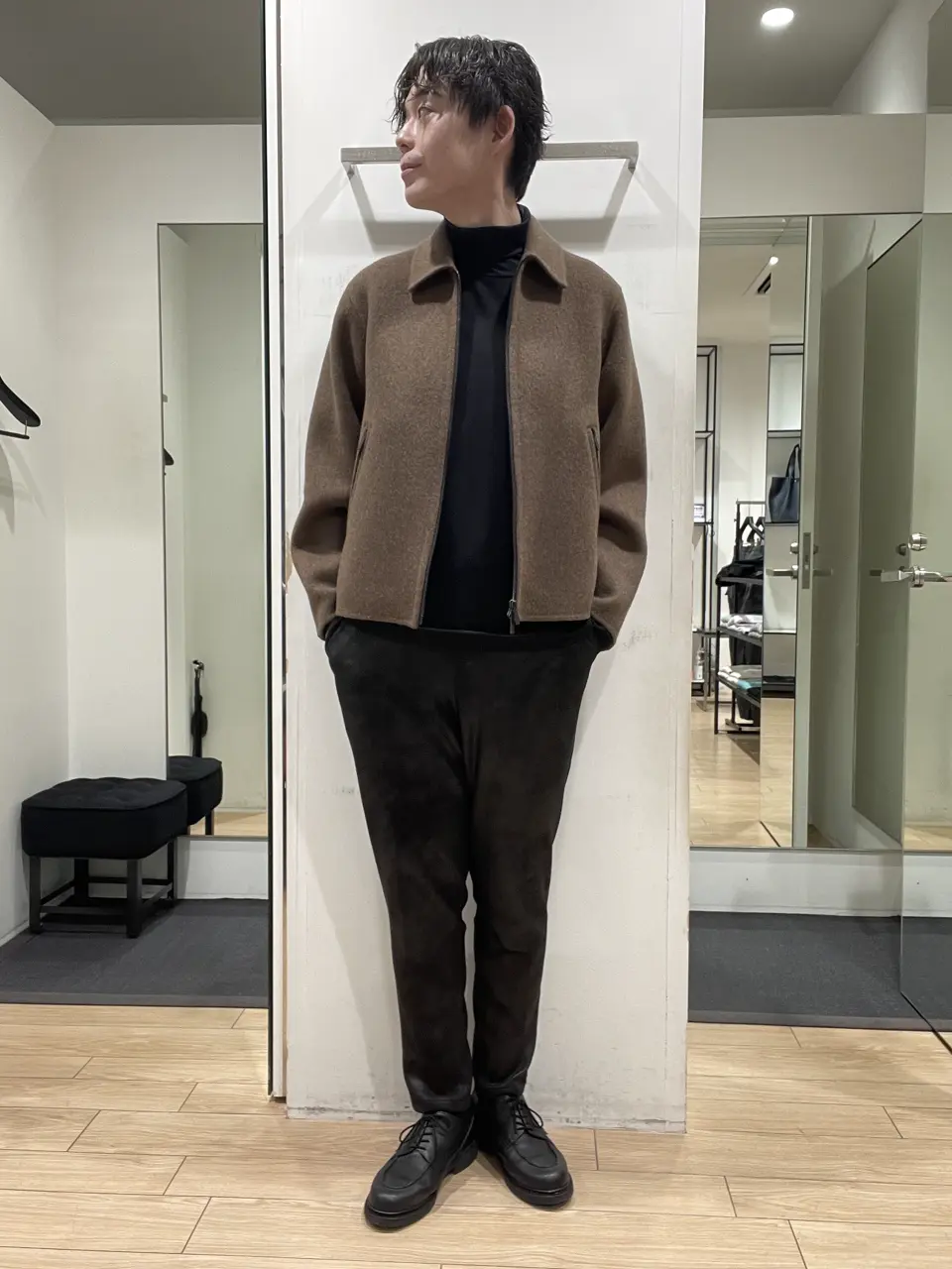 JOSEPH HOMME 佐藤健人 コーディネート画像