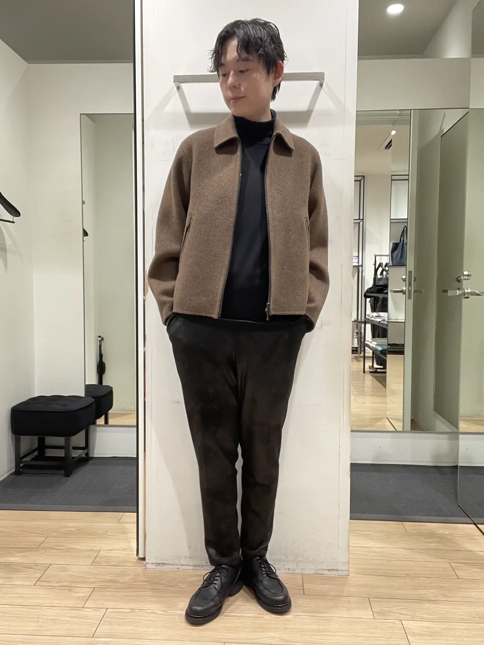 JOSEPH HOMME 佐藤健人 コーディネート画像