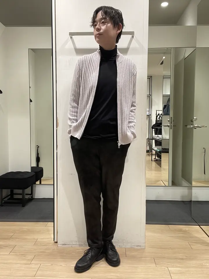 JOSEPH HOMME 佐藤健人 コーディネート画像