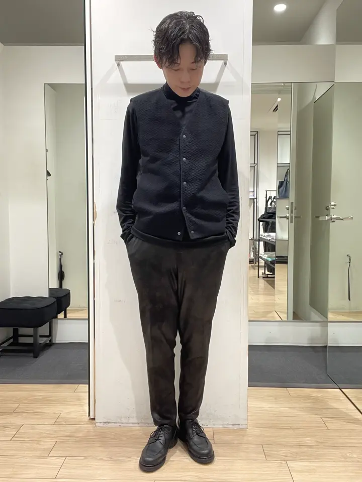 JOSEPH HOMME 佐藤健人 コーディネート画像