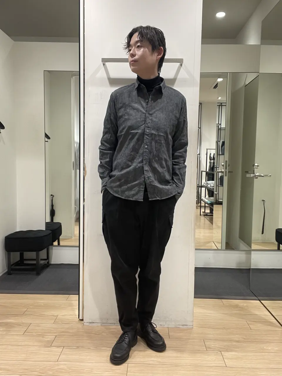 JOSEPH HOMME 佐藤健人 コーディネート画像