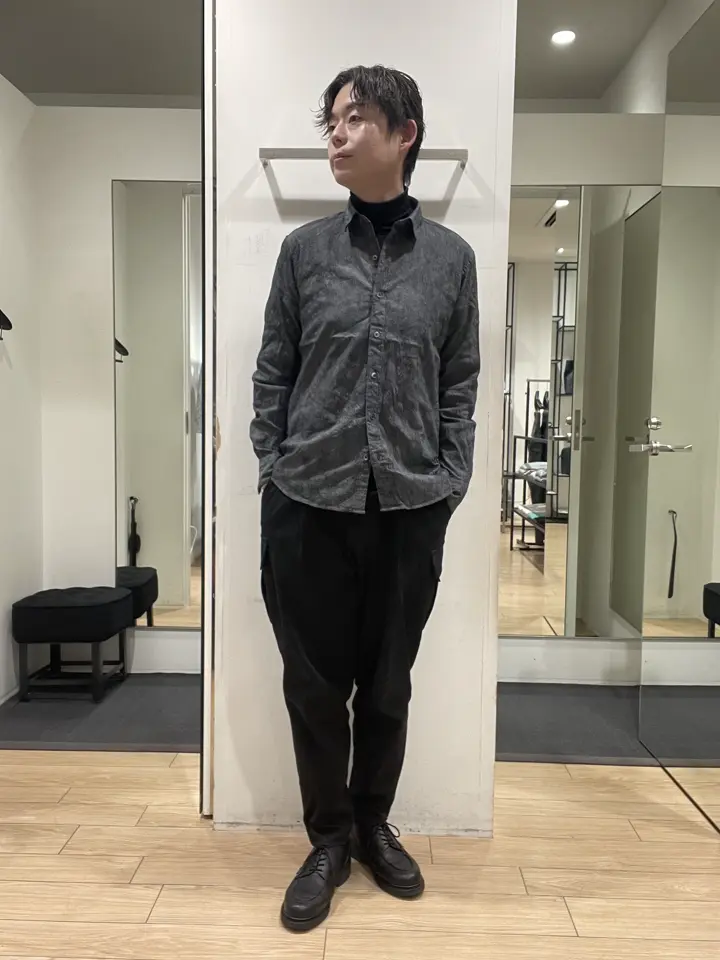 JOSEPH HOMME 佐藤健人 コーディネート画像