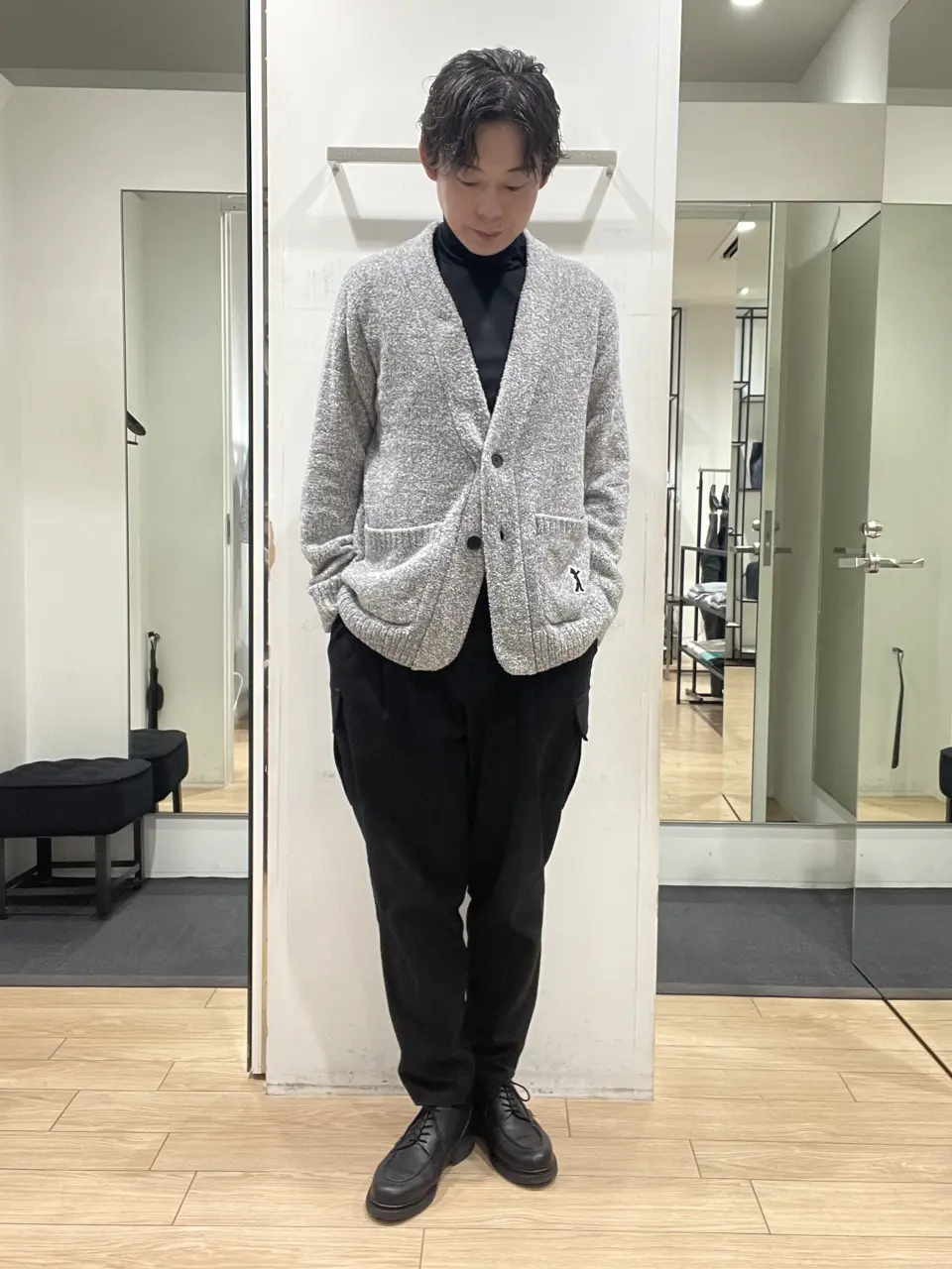 JOSEPH HOMME 佐藤健人 コーディネート画像