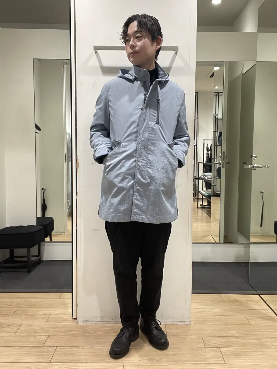 JOSEPH HOMME 佐藤健人 コーディネート画像