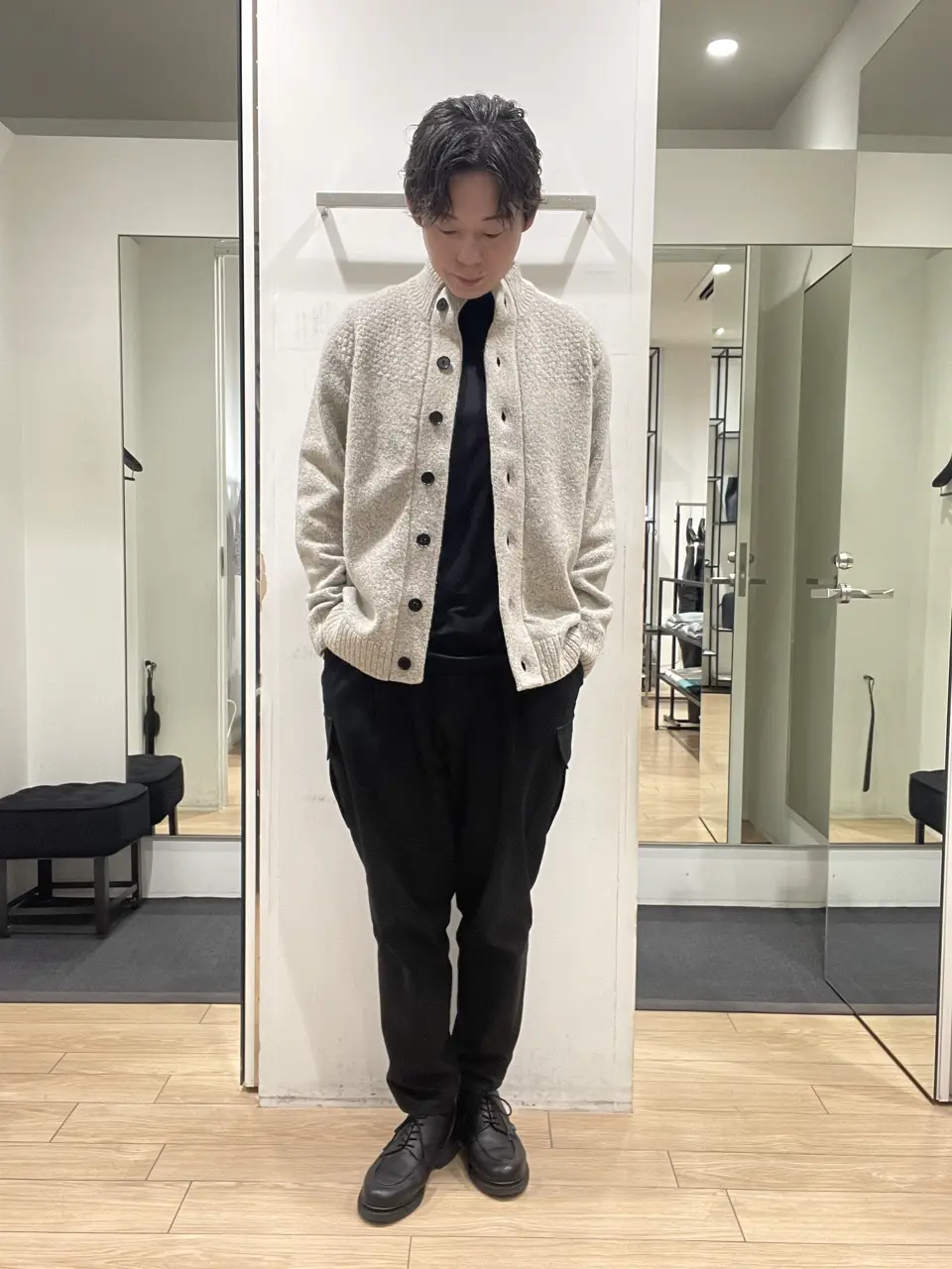 JOSEPH HOMME 佐藤健人 コーディネート画像