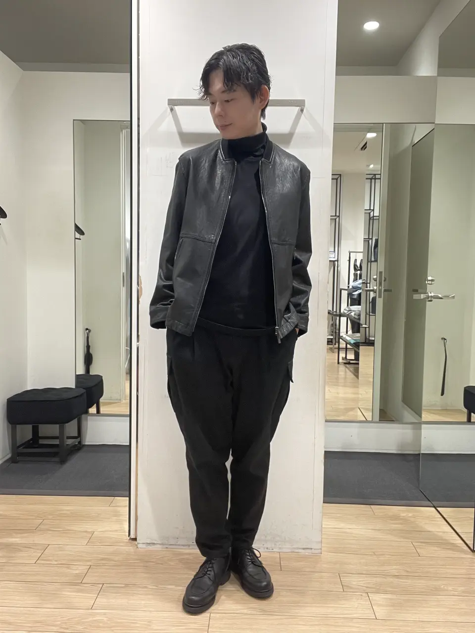 JOSEPH HOMME 佐藤健人 コーディネート画像