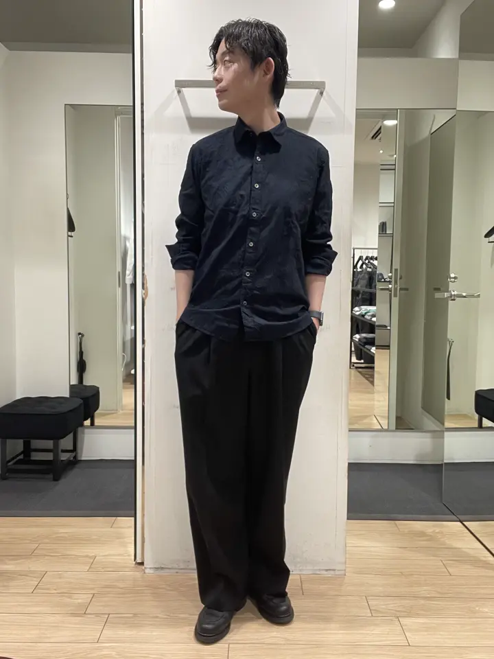 JOSEPH HOMME 佐藤健人 コーディネート画像