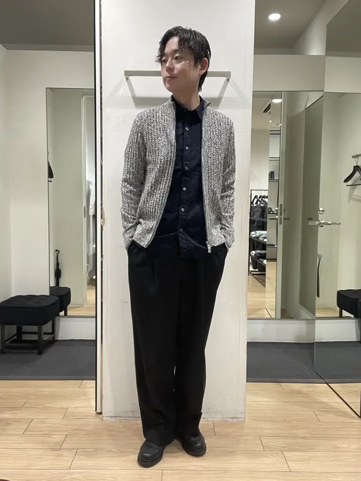 JOSEPH HOMME 佐藤健人 コーディネート画像