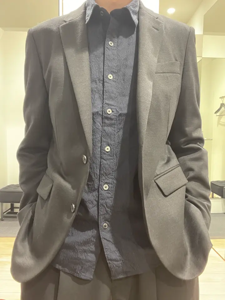 JOSEPH HOMME 佐藤健人 コーディネート画像