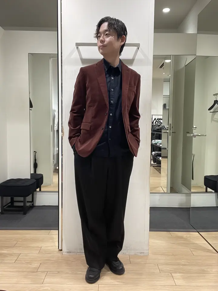 JOSEPH HOMME 佐藤健人 コーディネート画像