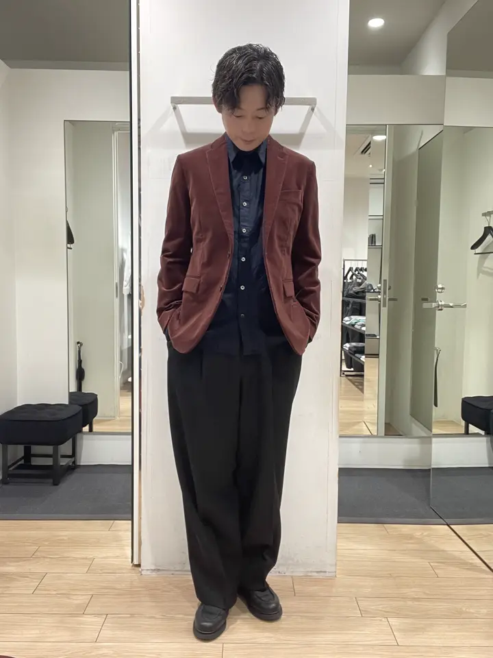 JOSEPH HOMME 佐藤健人 コーディネート画像