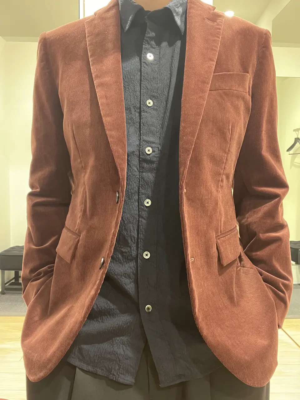 JOSEPH HOMME 佐藤健人 コーディネート画像