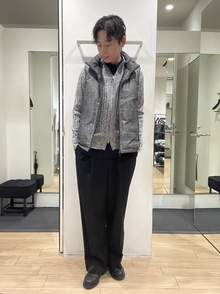 JOSEPH HOMME 佐藤健人 コーディネート画像