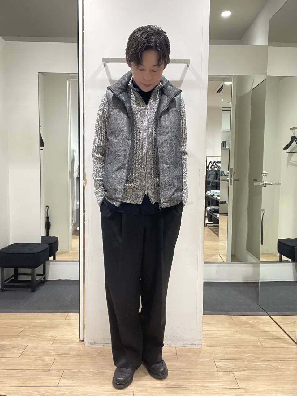 JOSEPH HOMME 佐藤健人 コーディネート画像