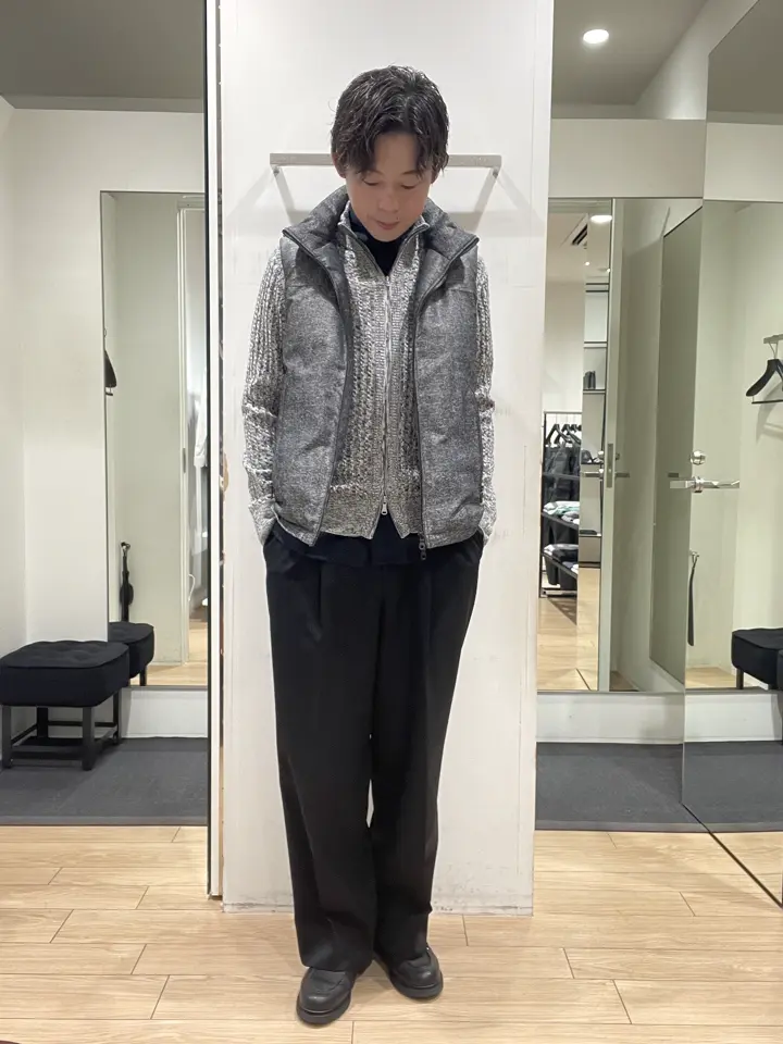 JOSEPH HOMME 佐藤健人 コーディネート画像