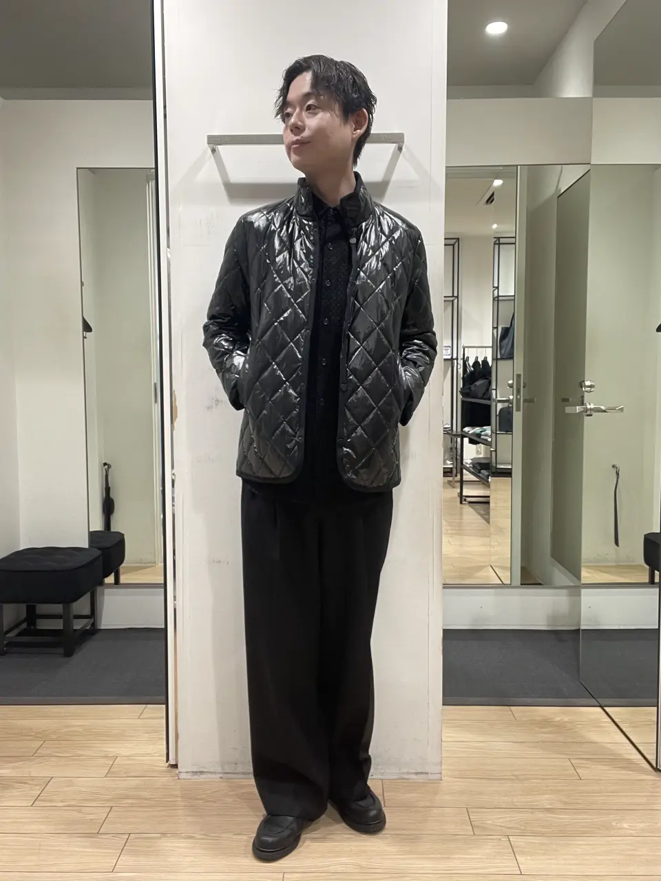 JOSEPH HOMME 佐藤健人 コーディネート画像