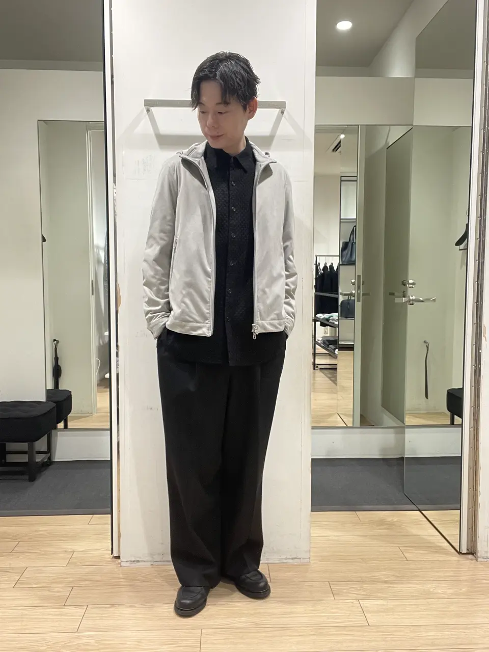 JOSEPH HOMME 佐藤健人 コーディネート画像