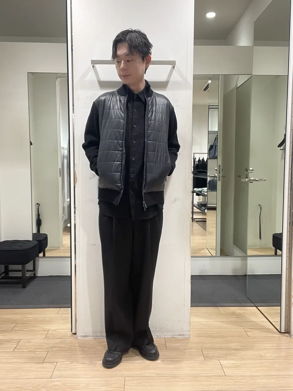 JOSEPH HOMME 佐藤健人 コーディネート画像