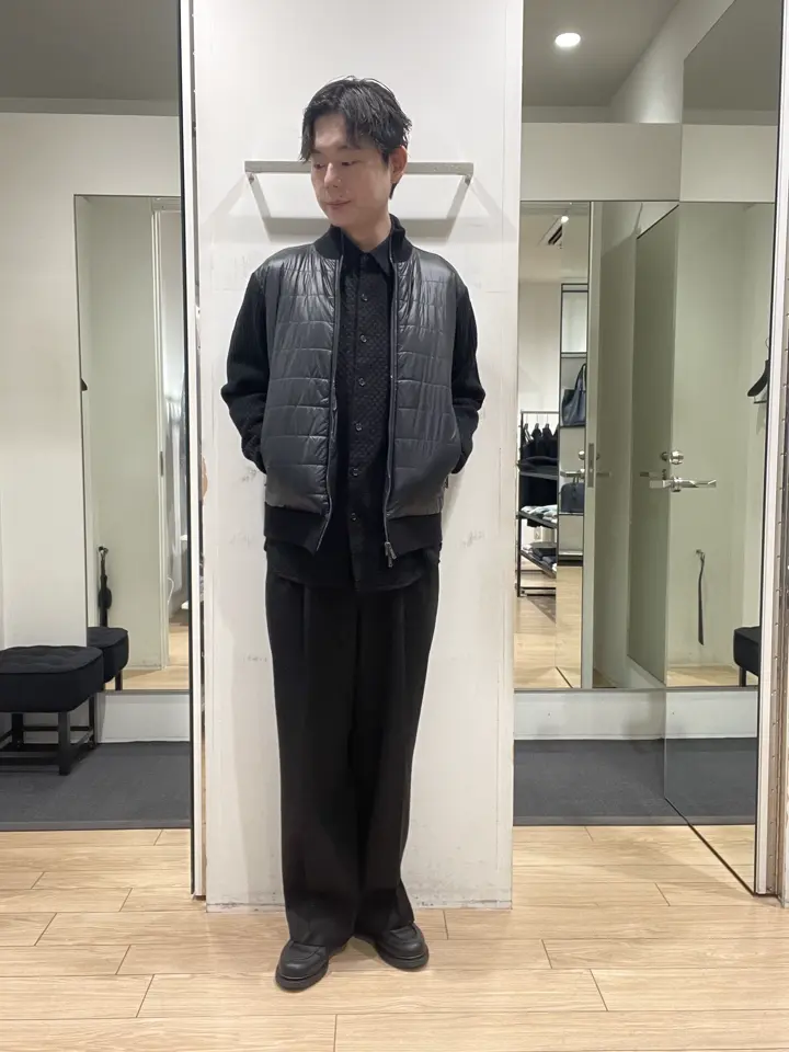 JOSEPH HOMME 佐藤健人 コーディネート画像