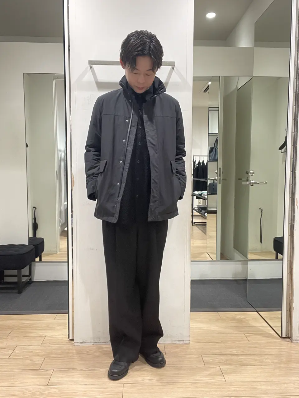 JOSEPH HOMME 佐藤健人 コーディネート画像