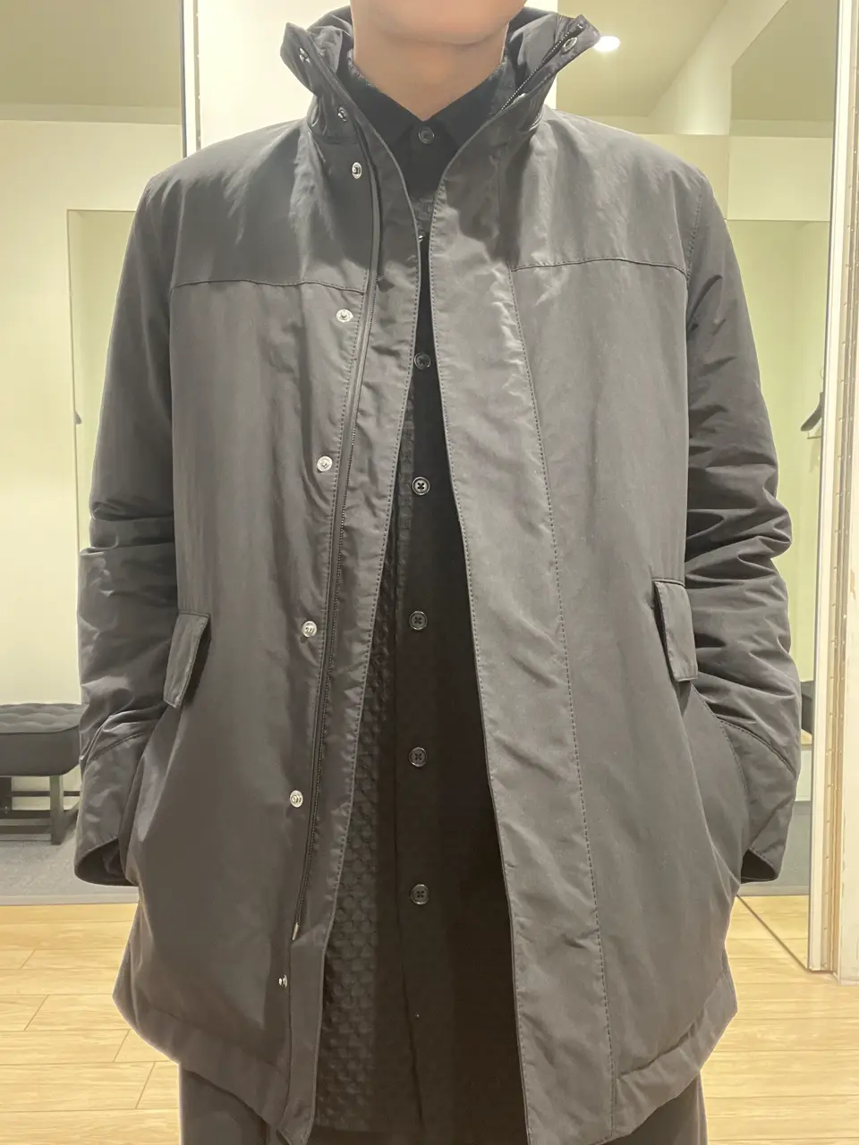 JOSEPH HOMME 佐藤健人 コーディネート画像