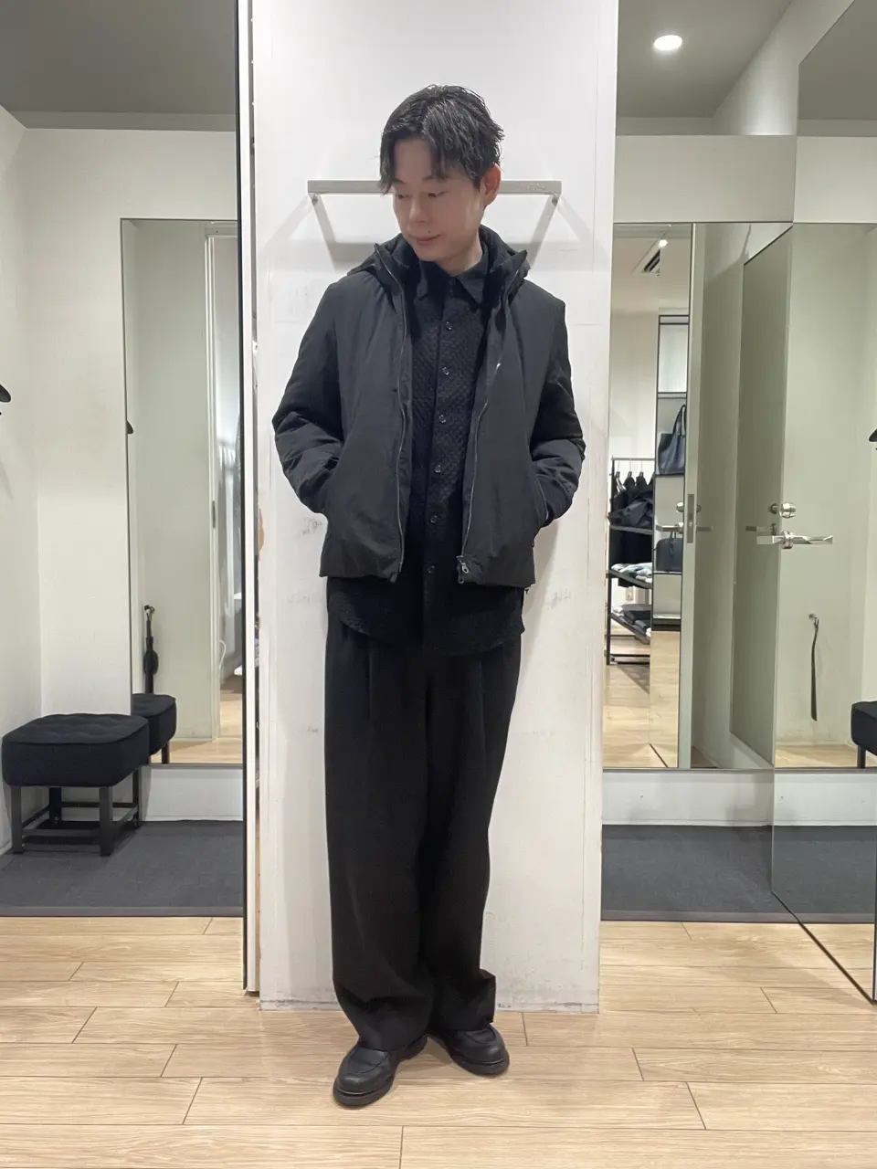 JOSEPH HOMME 佐藤健人 コーディネート画像