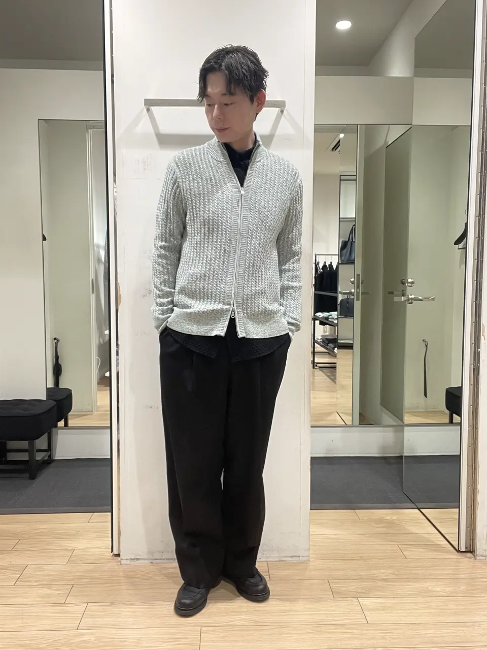 JOSEPH HOMME 佐藤健人 コーディネート画像