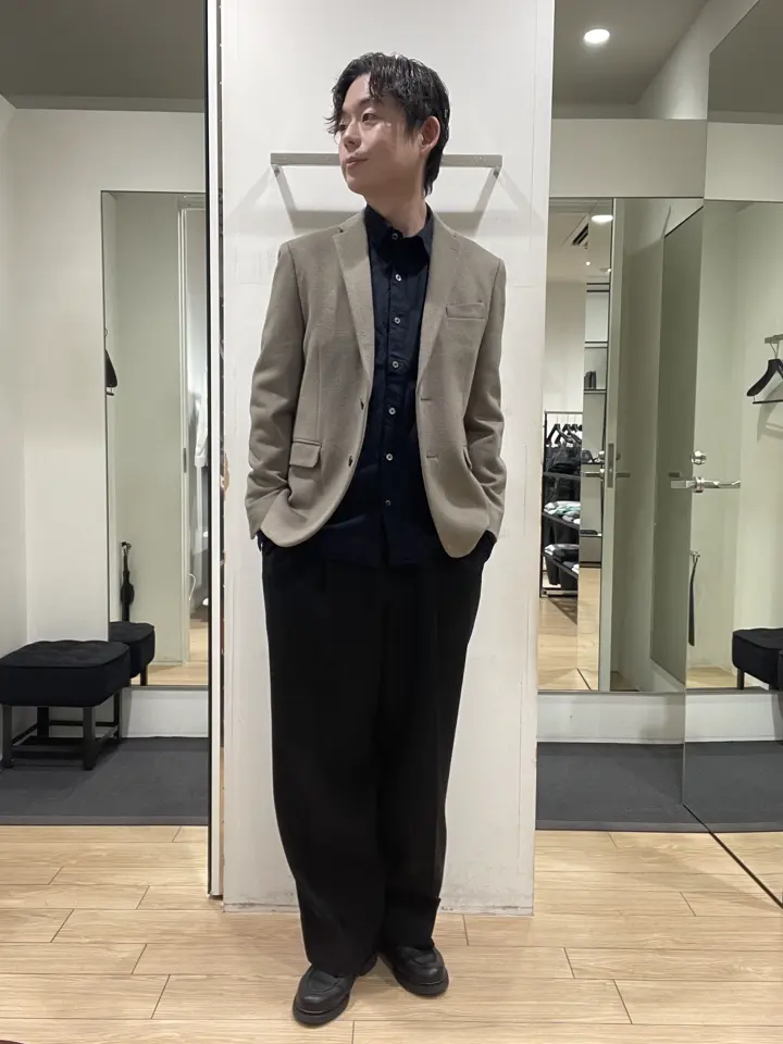 JOSEPH HOMME 佐藤健人 コーディネート画像