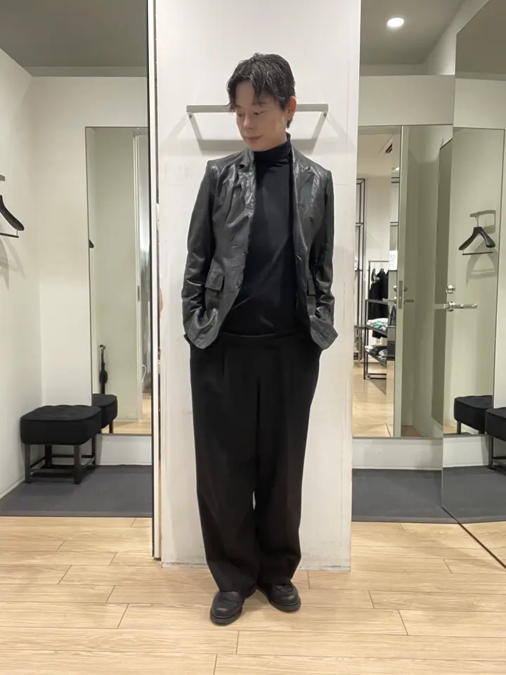 JOSEPH HOMME 佐藤健人 コーディネート画像