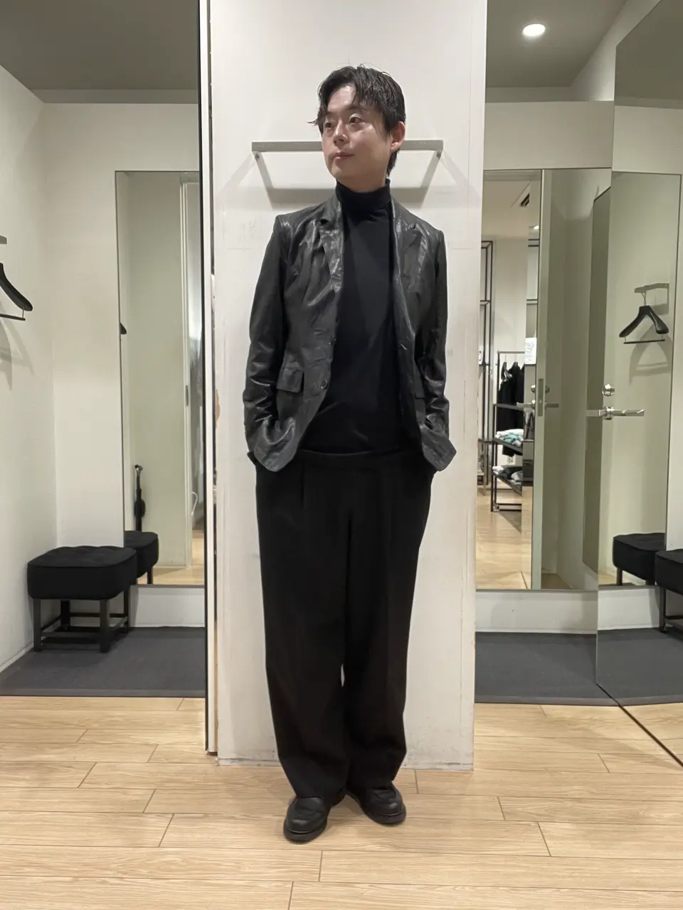 JOSEPH HOMME 佐藤健人 コーディネート画像