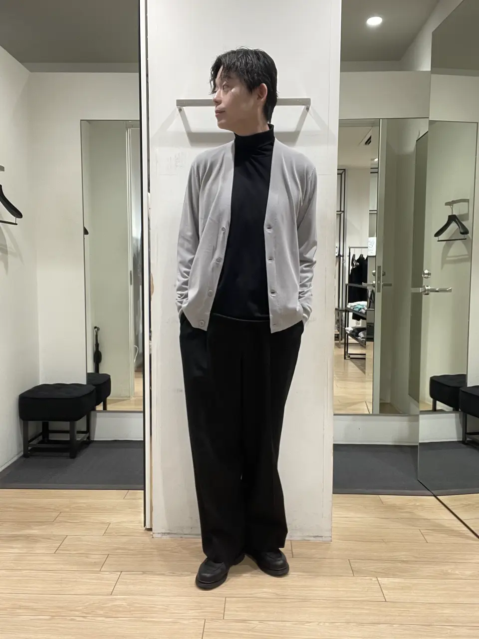 JOSEPH HOMME 佐藤健人 コーディネート画像