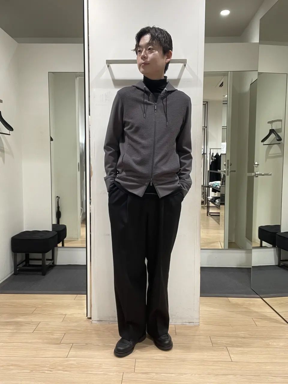 JOSEPH HOMME 佐藤健人 コーディネート画像